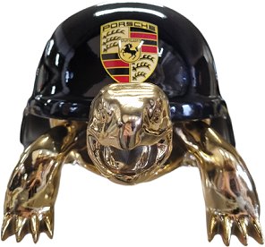 Cobra Art Turtle Black, Gold Head