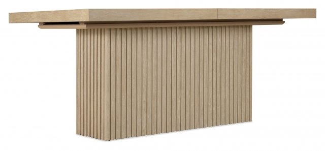 Nordic Tranquility Tambour Extending Dining Table