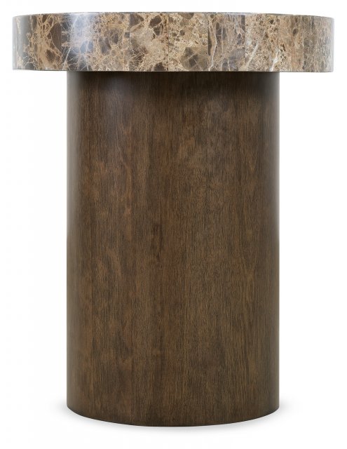 Academic Fusion Round Lamp/Side Table