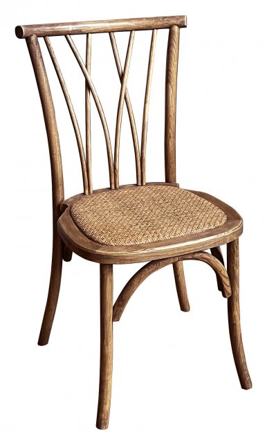 Jackson Bay Bistro Chair in Weathered Oak