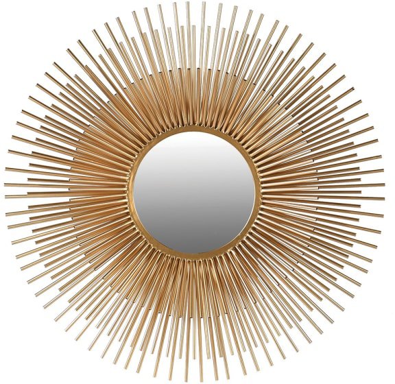 Sunburst 3D Wall Mirror
