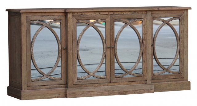 Jackson Bay Four Door Mirrored Sideboard