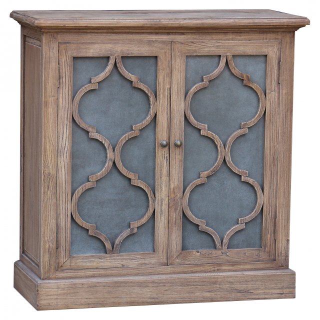 Jackson Bay Two Door Sideboard with Metal Door Panels