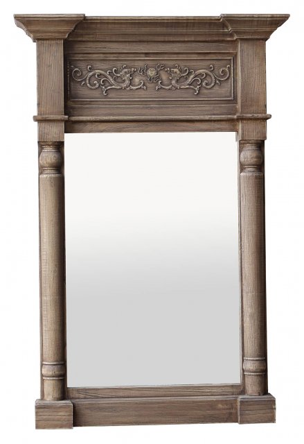 Jackson Bay Mirror with Carving