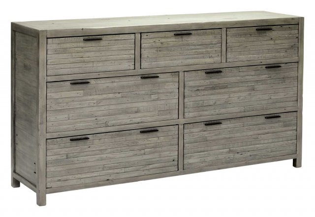 Texan Seven Drawer Wide Chest