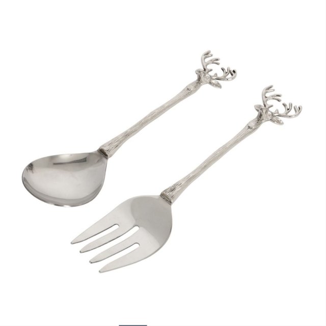 Culinary Concept Stag Salad Servers