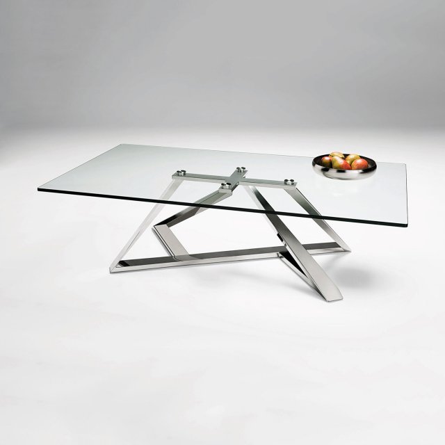Centrepiece Capricorn Coffee Table - Stainless Steel