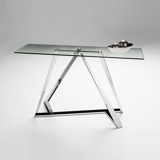 Capricorn Console Table - Stainless Steel