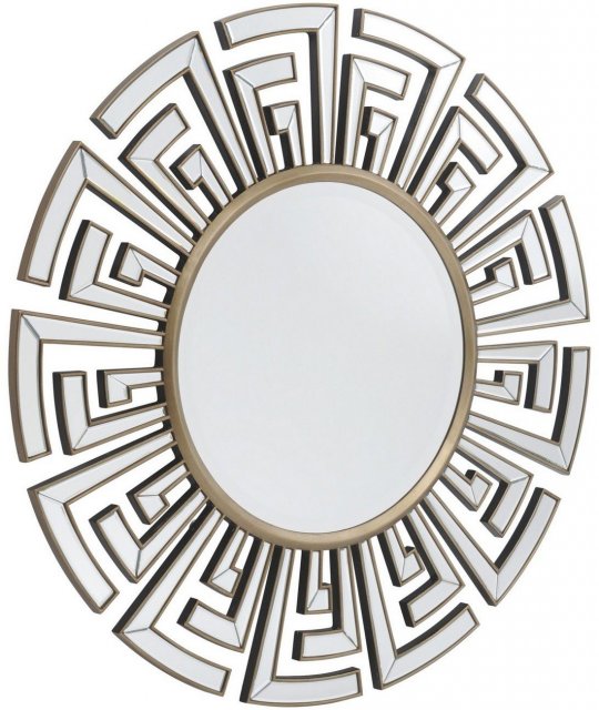 Art Deco Circular Mirror