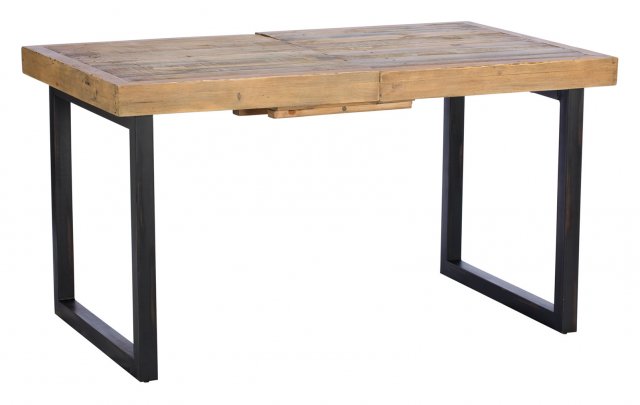 Key West 140cm Extending Dining Table to 180cm - Reclaimed Timber