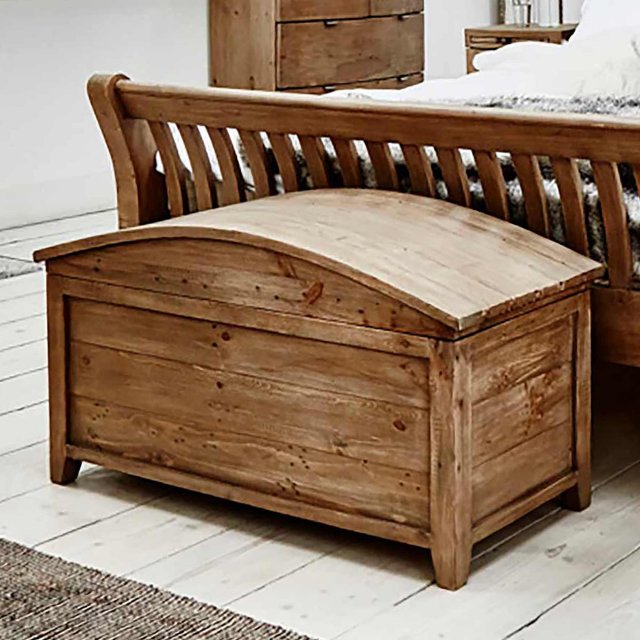 Raffles Blanket Chest - Reclaimed Timber