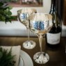 Culinary Concept Pair of Hammered Wine Goblets