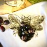 Bee Dish Silver Finish