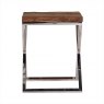 Kensington End Table in Stainless Steel