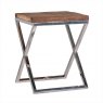 Kensington End Table in Stainless Steel