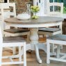 French Country Circular Dining Table