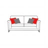 Flanders 3 Seater Sofa