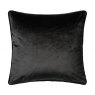Bellini Velour Scatter Cushion - Black