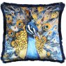 Scatter Box Quinn Velvet Square Scatter Cushion - Blue