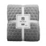 Scatter Box Halo 140x240cm Bed Throw - Silver