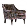 Garbo Chair in a Patterned Fabric