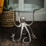 Octopus Side Table with Glass Top