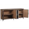 Tuscany Reclaimed Elm Four Door Sideboard