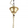 Tova Gold Woven Wire Tall Pendant