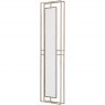 Art-Nouveau Rectangular Link Wall Mirror