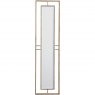 Art-Nouveau Rectangular Link Wall Mirror