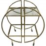 Neptune Hammered Drinks Trolley