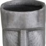 Moai Grey Head Planter Large