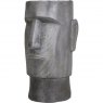 Moai Grey Head Planter Large