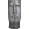 Moai Grey Head Planter Large