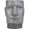 Moai Grey Head Planter Small