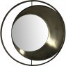 Lunar Iron Mirror In Metallic Black Nickel Finish