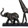 Safari Sculpture in Bronze Finish