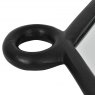 Lexie Loop Top Rustic Aluminium Square Wall Mirror