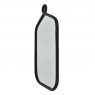 Lexie Loop Top Rustic Aluminium Square Wall Mirror