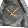 Trigon Grey Marble Mantel Clock