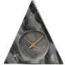 Trigon Grey Marble Mantel Clock