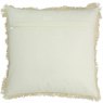 Blockprinted Peach Natural Cotton Cushion 45x45cm