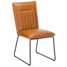 Cooper Dining Chair in Tan Faux Leather