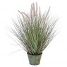 Dogtail Grass (Pink) Potted Artificial Plant - 97cm Tall