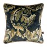 Scatter Box Cecile Square Scatter Cushion - Navy and Green