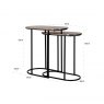 Champs Nest of Tables - Aluminium and Iron