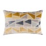 Scatter Box Samson Lumbar Scatter Cushion - Ochre/Grey