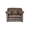 Baltimore Lounge Chair In Leather