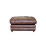 Baltimore Footstool In Leather