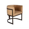 Velocity Chair In Moleskin Toffee